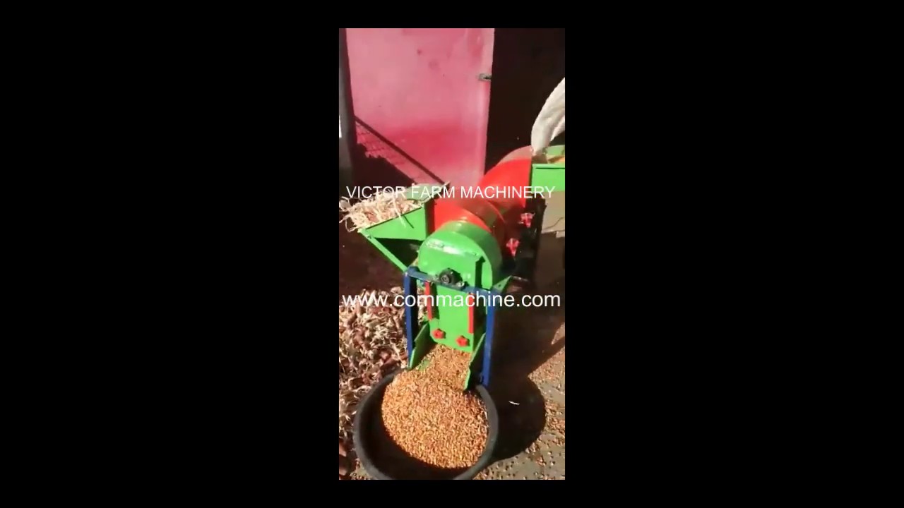 Corn peeling and threshing machine,combined maize peeler and sheller