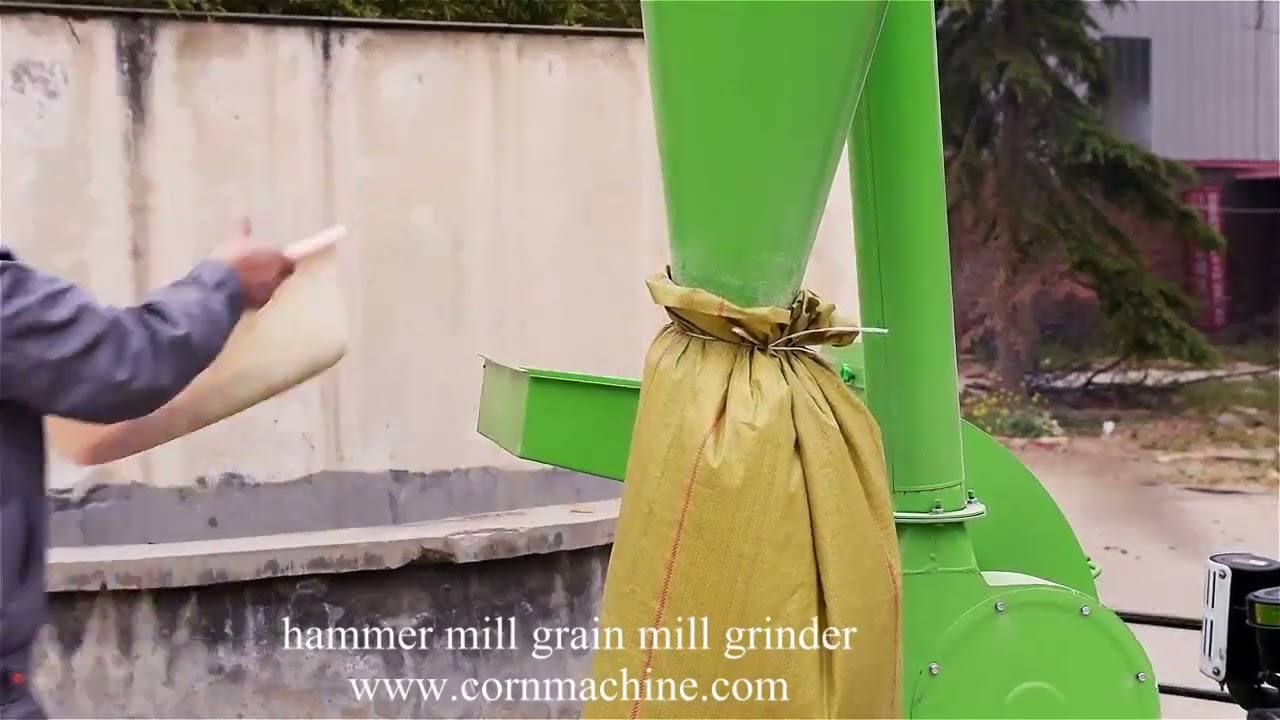 hammer mill grinder machine grinding grains, corn, soybean, wheat, rice low price for sale