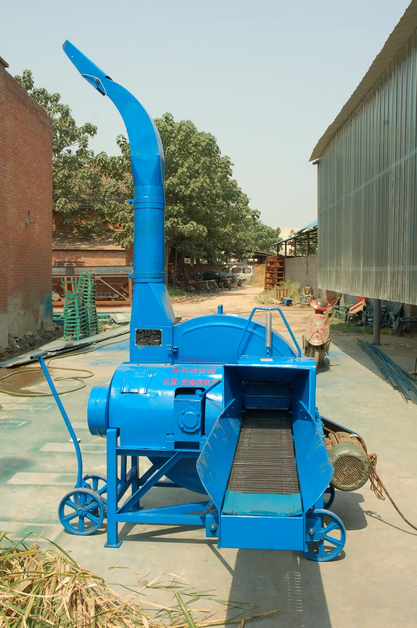 electric chaff cutter