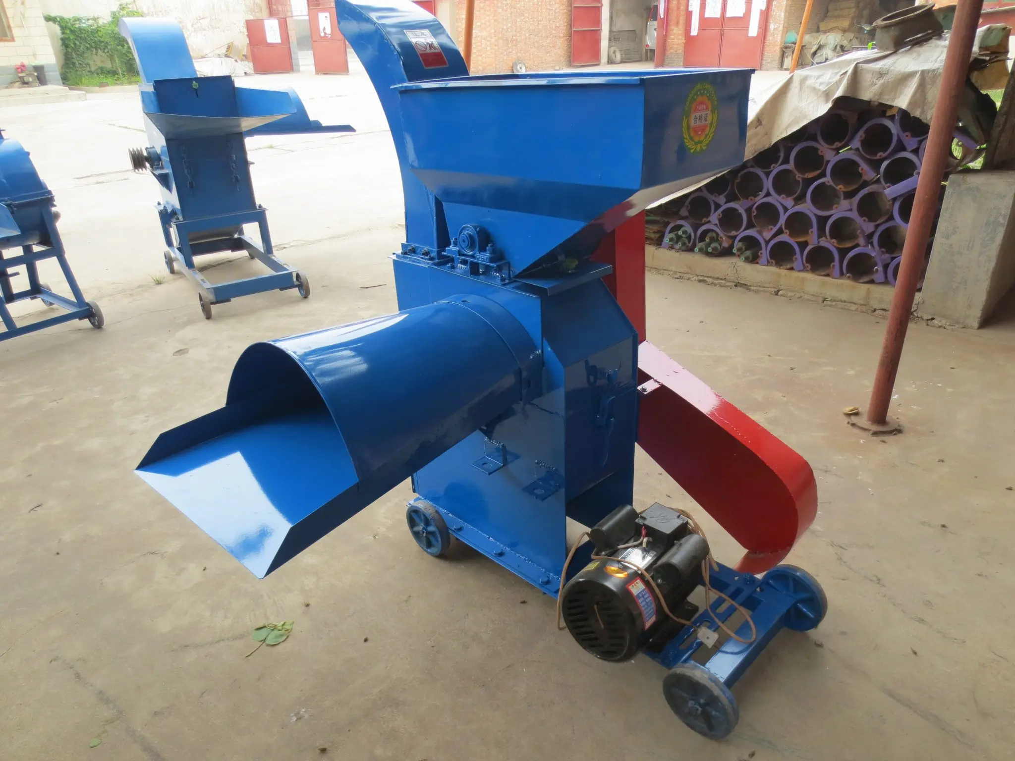 chaff cutter grinder machine