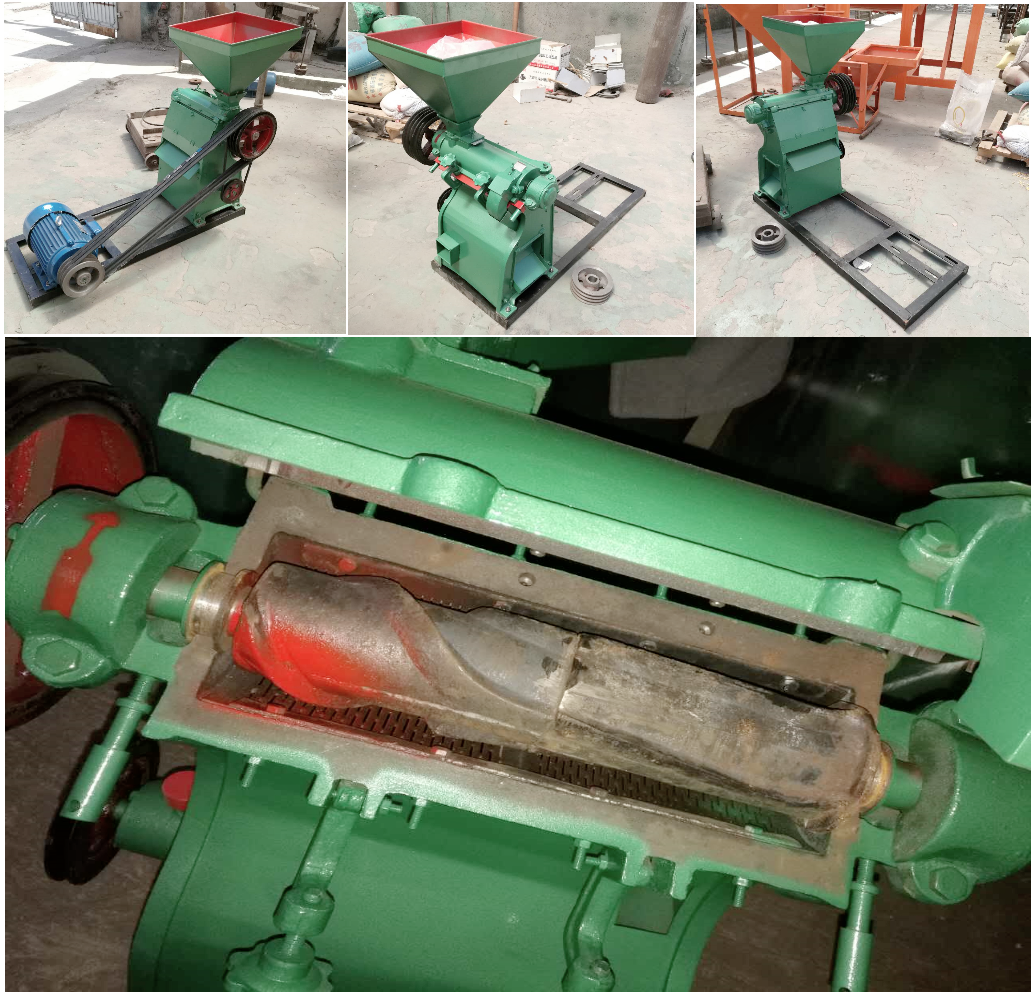Grain peeling machine
