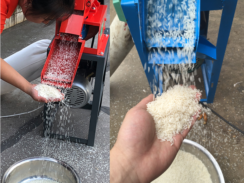 Home Use Rice Milling Machine With Small Capacity To Africa