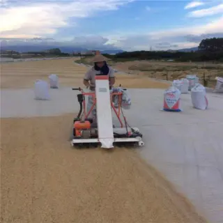 grain collecting machine