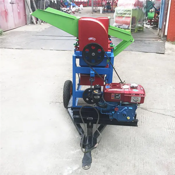 movable millet threshing machine
