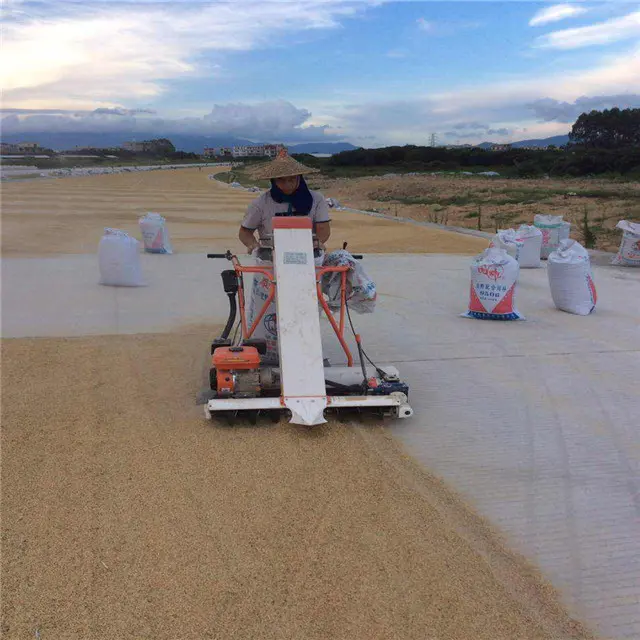 grain gathering machine