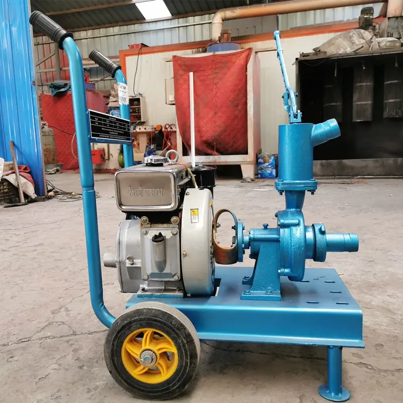 movable irrigation pump